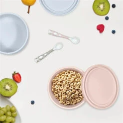 Kushies Baby - SILISIPPY Versatile On The Go Silicone Bowl/Snack/Food, Pink -Baby Ease Deals Store kushies baby silisippy versatile on the go silicone bowl snack food pink image 3