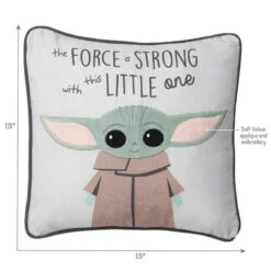 Lambs & Ivy - Baby Pillow, The Child Baby Yoda 7 Lambs & Ivy - Baby Pillow, The Child Baby Yoda -Baby Ease Deals Store lambs ivy baby pillow the child baby yoda image 5