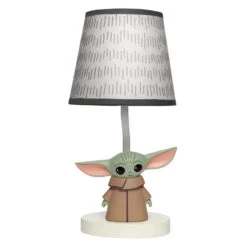 Lambs & Ivy - Lamp With Shade & Bulb, The Child Baby Yoda