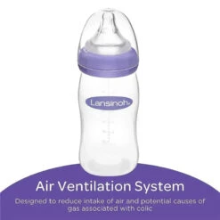 Lansinoh - Breastfeeding Bottles With NaturalWave Nipple, 8Oz -Baby Ease Deals Store lansinoh momma w natural wave nipple bottle 8 oz image 11