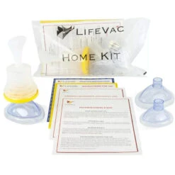 LifeVac - Home Kit, Portable Choking Rescue Device, Kid & Adult Masks