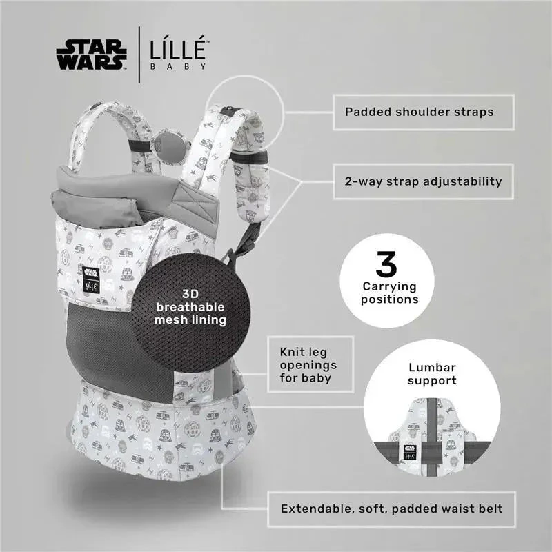 Líllé Baby - 3-in-1 Ergonomic CarryOn For Children 25-60 Lbs, Disney's Star Wars, Galaxy Far Far Away 4 Líllé Baby - 3-in-1 Ergonomic CarryOn For Children 25-60 Lbs, Disney's Star Wars, Galaxy Far Far Away - Image 4