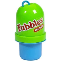 Little Kids Fubbles No-Spill Bubble Tumbler, Includes 4oz Bubble Solution And Bubble Wand (Colors May Vary)