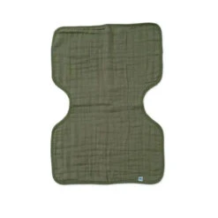 Little Unicorn - Cotton Muslin Burp Cloth, Fern