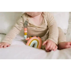Loulou Lollipop Silicone Teether Set, Pastel Rainbow -Baby Ease Deals Store loulou lollipop silicone teether set pastel rainbow image 5
