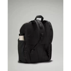 Lululemon - New Parent Backpack 17L, Black/Silver Drop -Baby Ease Deals Store lululemon new parent backpack 17l black silver drop image 6