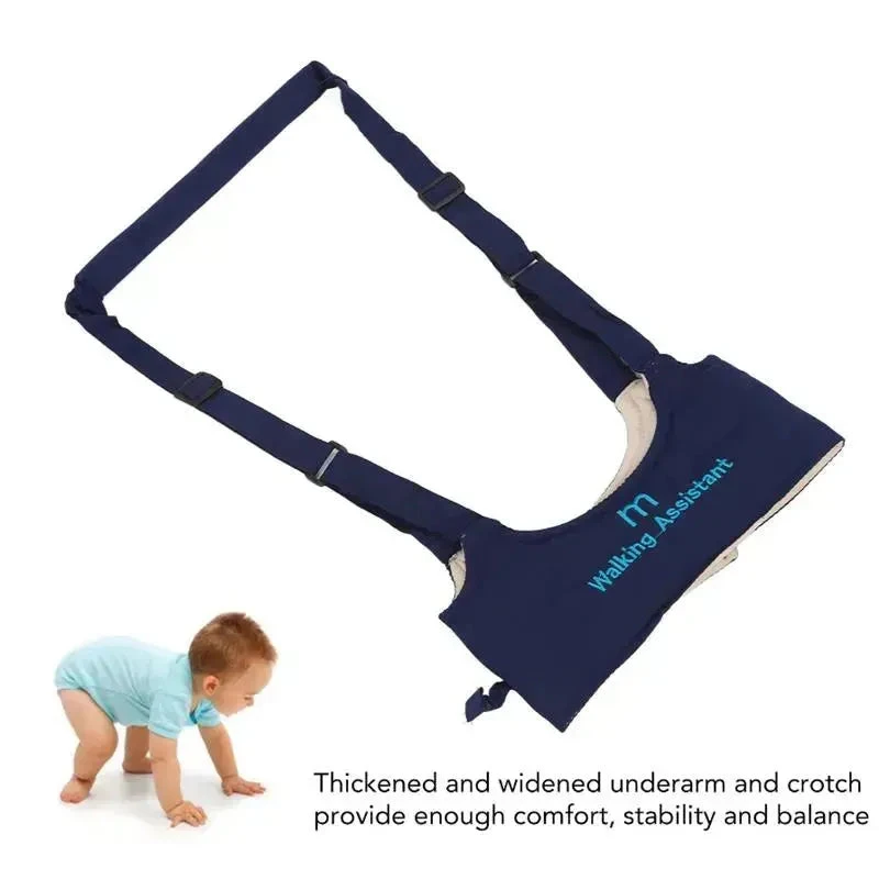 Macrobaby - Adjustable Length Baby & Toddler Belt Walking Wings, Navy Blue 6 Macrobaby - Adjustable Length Baby & Toddler Belt Walking Wings, Navy Blue - Image 6