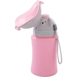 Macrobaby - Girl Portable Elephant Leakproof Urinal Emergency Toilet Pee Bottle Cup Jar