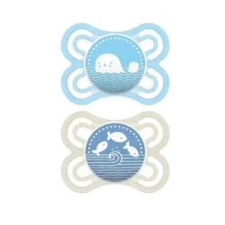 MAM 2-Pack 0-6M Perfect Pacifier - Blue