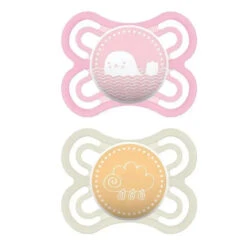 MAM 2-Pack 0-6M Perfect Pacifier - Pink/Purple