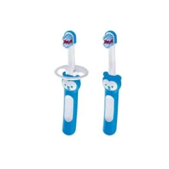 MAM 2-Pack 6+ Months Baby Toothbrush - Blue