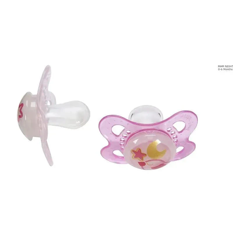 Mam Air Night Pacifier Assorted Blue/Green/Pink 2pk 4 Mam Air Night Pacifier Assorted Blue/Green/Pink 2pk - Image 4