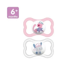 MAM Air Orthodontic Pacifier, Girl, 6+ Months, 2-Count 6 MAM Air Orthodontic Pacifier, Girl, 6+ Months, 2-Count -Baby Ease Deals Store mam air orthodontic pacifier girl 6 months 2 count image 5