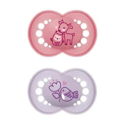 Mam - Matte Deco Pacifier 6-16 Months, Girl