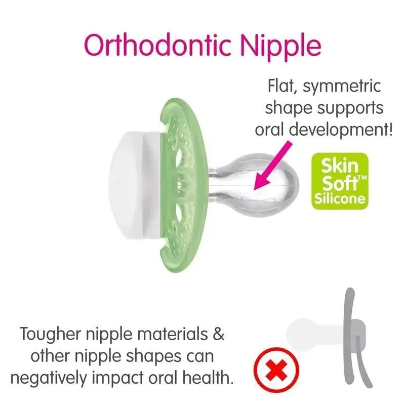 Mam - Matte Deco Pacifier 6-16 Months, Girl 8 Mam - Matte Deco Pacifier 6-16 Months, Girl - Image 8