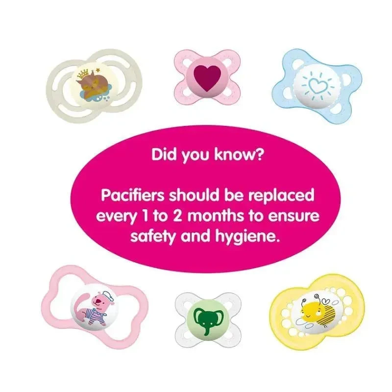 Mam Mini Air Pacifier 0-6M, 2-Pack, Green 9 Mam Mini Air Pacifier 0-6M, 2-Pack, Green - Image 9