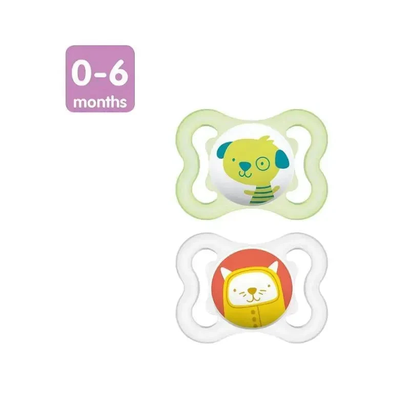Mam Mini Air Pacifier 0-6M, 2-Pack, Green 2 Mam Mini Air Pacifier 0-6M, 2-Pack, Green - Image 2