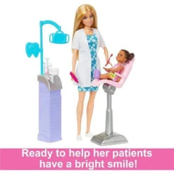 Mattel - Barbie Careers Dentist, Blonde -Baby Ease Deals Store mattel barbie careers dentist blonde image 6