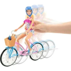 Mattel - Barbie Doll & Bike -Baby Ease Deals Store mattel barbie doll bike image 3