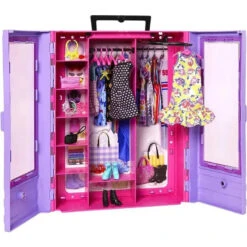 Fisher Price Mattel - Barbie Fashionistas Ultimate Closet With Barbie Clothes 9 Fisher Price Mattel - Barbie Fashionistas Ultimate Closet With Barbie Clothes -Baby Ease Deals Store mattel barbie fashionistas ultimate closet with barbie clothes image 9