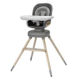Maxi-Cosi - Kiskadee 360 Rotating Highchair Kindred Collection, Onyx Heritage