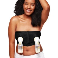 Medela - Hands Free Pumping Bustier, Black