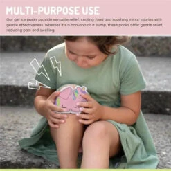 Melii - Gel Ice Packs, 2 Pack, Keep Lunches And Snacks Cool, Reusable, Unicorn & Cat -Baby Ease Deals Store melii gel ice packs 2 pack keep lunches and snacks cool reusable unicorn cat image 4