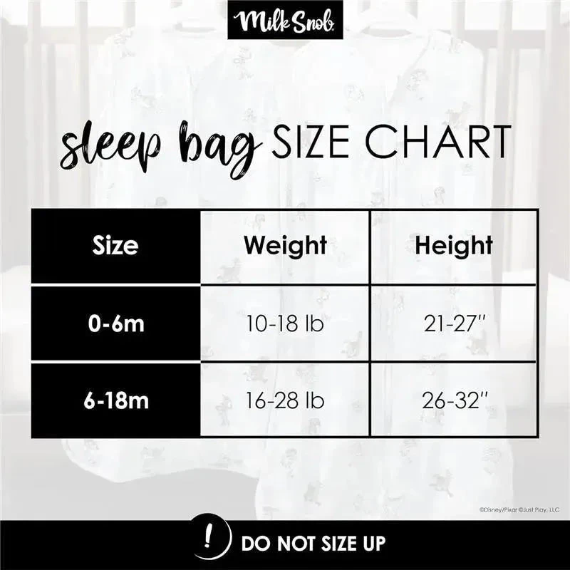 Milk Snob - Disney Baby Sleeping Sack, Sleeveless Sleep Bag And Wearable Zip Up Blanket, Toy Story 6 Milk Snob - Disney Baby Sleeping Sack, Sleeveless Sleep Bag And Wearable Zip Up Blanket, Toy Story - Image 6