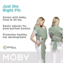 Moby - Pear Wrap Baby Carrier 9 Moby - Pear Wrap Baby Carrier -Baby Ease Deals Store moby pear wrap baby carrier image 4