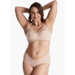 Momcozy - Yn46 Seamless Floral Push Up Nursing Bra-Oyster Pink, Xl -Baby Ease Deals Store momcozy yn46 seamless floral push up nursing bra oyster pink xl image 5