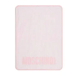 Moschino Baby - Striped Diaper Bag With Bear Patch Changing Mat Light Pink -Baby Ease Deals Store moschino baby striped diaper bag with bear patch changing mat light pink image 3