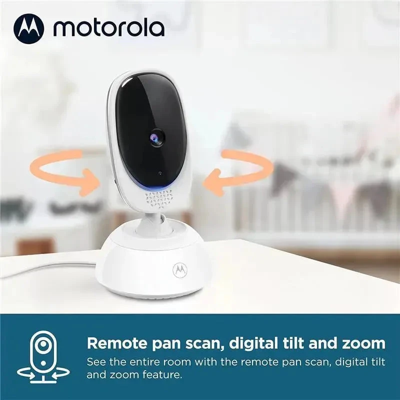 Motorola - VM75 Indoor Video Baby Monitor With Camera 2 Motorola - VM75 Indoor Video Baby Monitor With Camera - Image 2