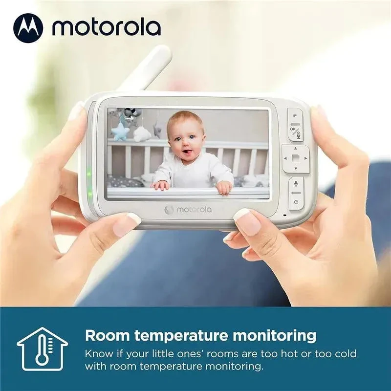 Motorola - VM75 Indoor Video Baby Monitor With Camera 4 Motorola - VM75 Indoor Video Baby Monitor With Camera - Image 4