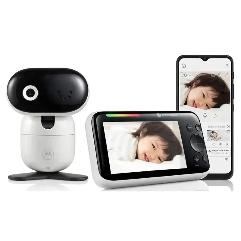 Motorola - 5 WiFi Video Baby Monitor With Camera 1 Motorola - 5 WiFi Video Baby Monitor With Camera