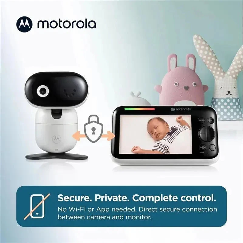 Motorola - 5 WiFi Video Baby Monitor With Camera 3 Motorola - 5 WiFi Video Baby Monitor With Camera - Image 3