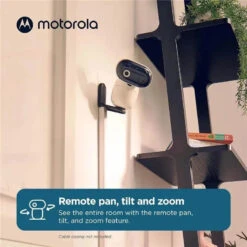 Motorola - 5 WiFi Video Baby Monitor With Camera 11 Motorola - 5 WiFi Video Baby Monitor With Camera -Baby Ease Deals Store motorola hd connect 5 1080p remote pan tilt video baby monitor image 5