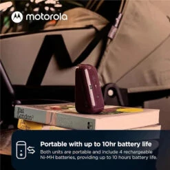Motorola - Audio-Only Portable Baby Monitor With Rechargeable Batteries 11 Motorola - Audio-Only Portable Baby Monitor With Rechargeable Batteries -Baby Ease Deals Store motorola pip12 travel audio baby monitor image 5