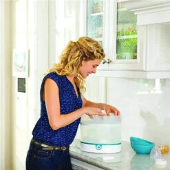 Munchkin Clean Electric Sterilizer, White 9 Munchkin Clean Electric Sterilizer, White -Baby Ease Deals Store munchkin clean electric sterilizer white image 9