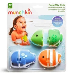 Munchkin Colormix Fish Color Changing Fish Bath Toy 10 Munchkin Colormix Fish Color Changing Fish Bath Toy -Baby Ease Deals Store munchkin colormix fish color changing fish bath toy image 5