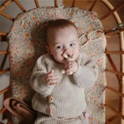 Mushie - Silicone Baby Teether Toy, Lamb Figurine -Baby Ease Deals Store mushie silicone baby teether toy lamb figurine image 6