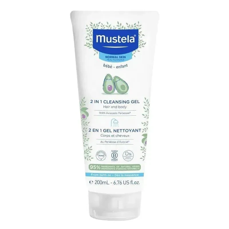 Mustela - Baby 2-in-1 Cleansing Gel 1 Mustela - Baby 2-in-1 Cleansing Gel
