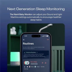 Nanit - Superior Sleep Set, Pro Camera With Wall Mount, Travel Stand And Baby Night Light -Baby Ease Deals Store nanit superior sleep set pro camera with wall mount travel stand and baby night light image 4 24889518 37b6 4efd 91b1 e79344542e83