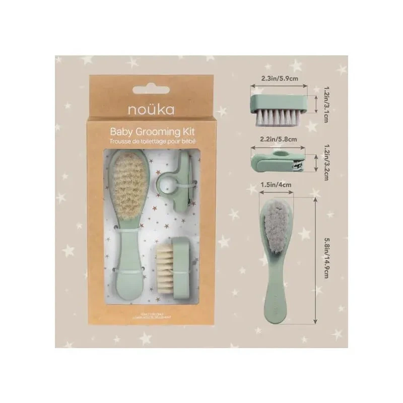 Nouka - Baby Grooming Kit, Lily Blue 4 Nouka - Baby Grooming Kit, Lily Blue - Image 4
