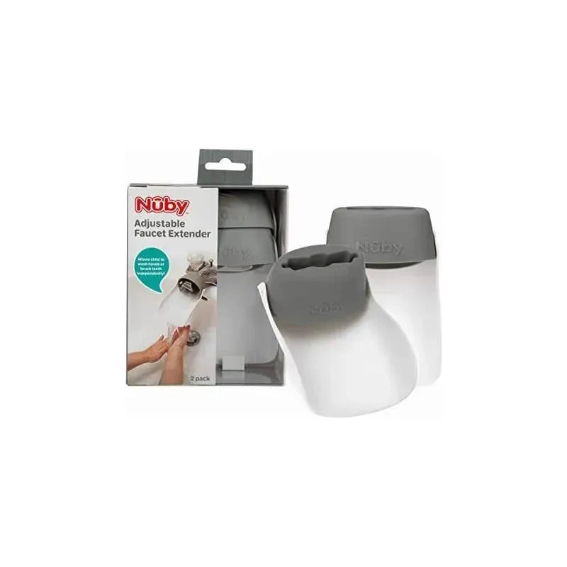 Nuby - 2 Pk Adjustable Faucet Extender 1 Nuby - 2 Pk Adjustable Faucet Extender