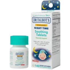 Nuby - Night Time Chamomile Soothing Tablets