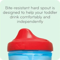Nuk - Advanced Hard Spout Spill Proof Sippy Cup, 10 Oz. Pack Of 2 10 Nuk - Advanced Hard Spout Spill Proof Sippy Cup, 10 Oz. Pack Of 2 -Baby Ease Deals Store nuk advanced hard spout spill proof sippy cup 10 oz pack of 2 image 3