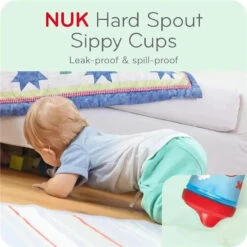 Nuk - Advanced Hard Spout Spill Proof Sippy Cup, 10 Oz. Pack Of 2 14 Nuk - Advanced Hard Spout Spill Proof Sippy Cup, 10 Oz. Pack Of 2 -Baby Ease Deals Store nuk advanced hard spout spill proof sippy cup 10 oz pack of 2 image 7