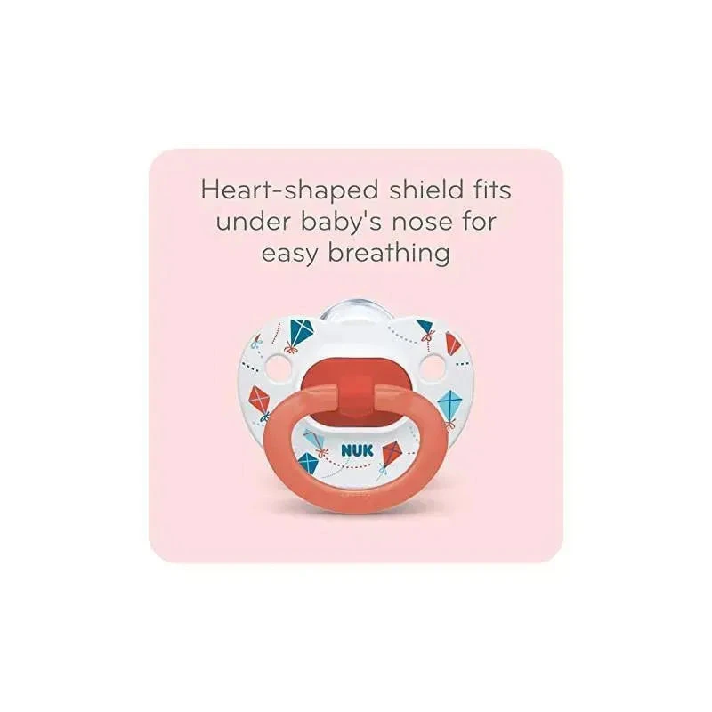 Nuk Pacifiers Orthodontic Fashion Girl 2 Pack 4 Nuk Pacifiers Orthodontic Fashion Girl 2 Pack - Image 4