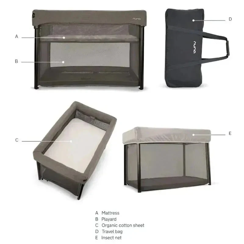 Nuna - Paal Playard, Granite 2 Nuna - Paal Playard, Granite - Image 2