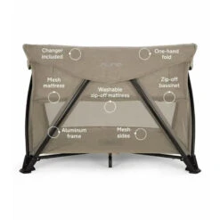 Nuna - Sena Aire W New Zip-Off Bassinet Playard, Hazelwood 11 Nuna - Sena Aire W New Zip-Off Bassinet Playard, Hazelwood -Baby Ease Deals Store nuna sena aire w new zip off bassinet playard hazelwood image 11